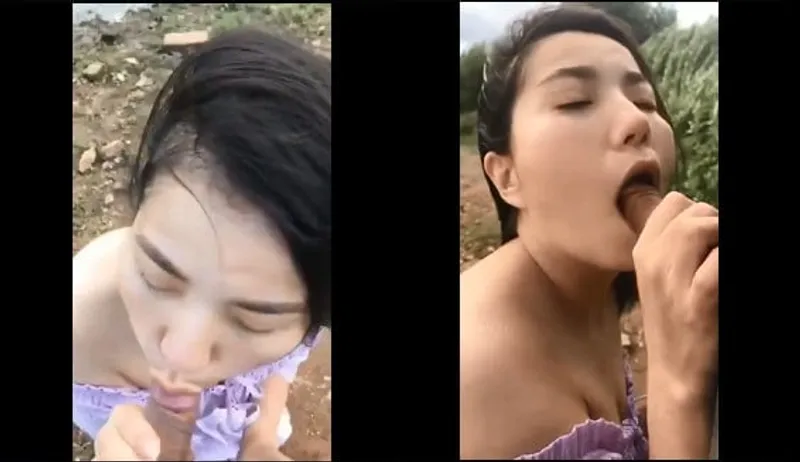 Tình nhân bj cho nhân tình bên bờ sông