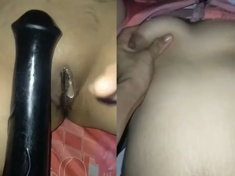 Cô bạn gái xinh tươi vú to cô bé múp tự sướng bằng sextoy cực sướng